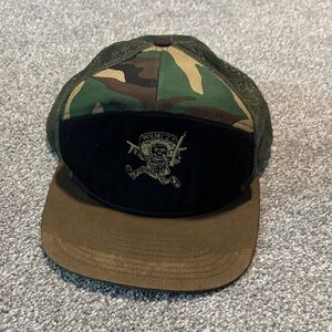 Men's Camouflage and Brown hat